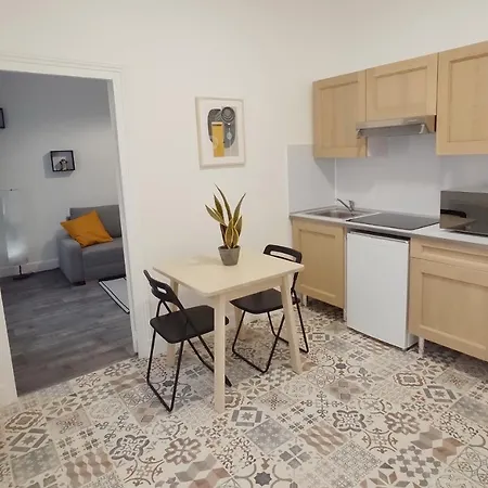 Apartment Centre-ville - Gare - Jardin Wilson - Chateau Bourbon Montlucon