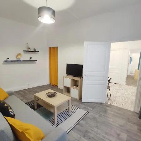 Apartment Centre-ville - Gare - Jardin Wilson - Chateau Bourbon Montlucon