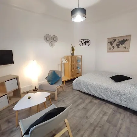 Apartment Centre-ville - Gare - Jardin Wilson - Chateau Bourbon *