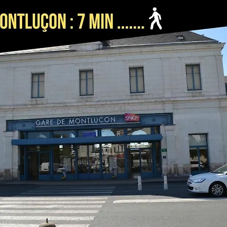 Centre-ville - Gare - Jardin Wilson - Chateau Bourbon *
