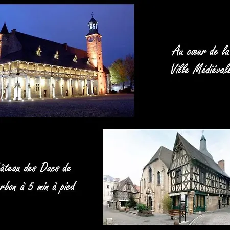 Centre-ville - Gare - Jardin Wilson - Chateau Bourbon Apartment *
